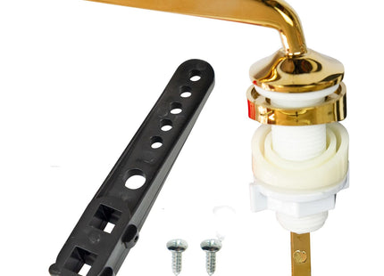 Fluidmaster Pneumatic Round Dual Flush - Toilet Flush Button - C360116
