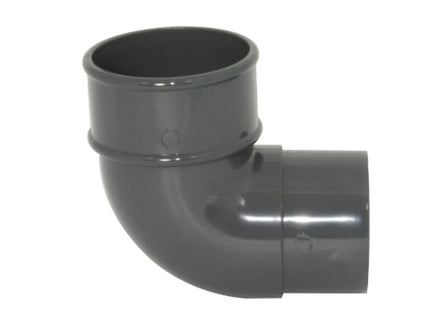 FloPlast 68 Round 92.5° Offset Bend Anthracite - 256758