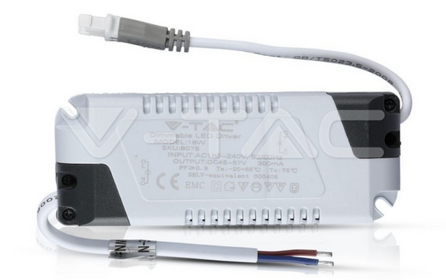 V-Tac Lumi 6W Dimmable Driver For Vt-605