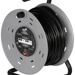 SMJ Electrical CTH5013 Heavy Duty Cable Reel, 3120 W, Black/Grey, 50 meter