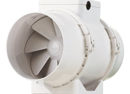 Xpelair 93078AW XIMX100 Standard Mixed Flow Inline Extractor Fan for Domestic Ducted Applications White