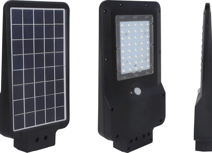 V-TAC VT-ST15 15W 6K 15W LED SOLAR STREETLIGHT COLORCODE:6000K BLACK COVER black