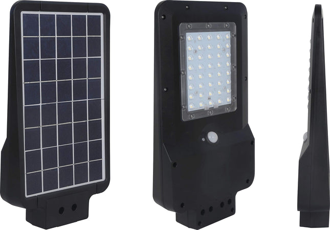 V-TAC VT-ST15 15W 6K 15W LED SOLAR STREETLIGHT COLORCODE:6000K BLACK COVER black