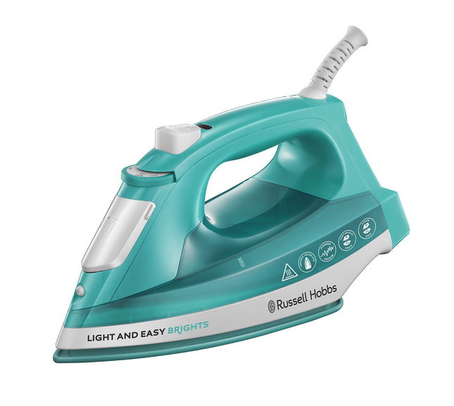 Russell Hobbs 24840 Light and Easy Bright Iron, 2400 W, Aqua