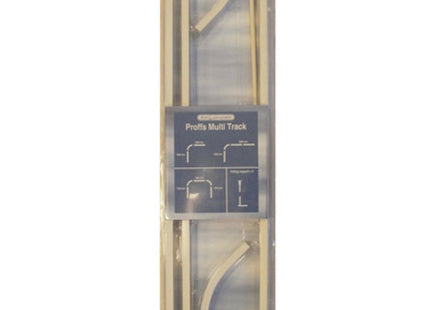 Pro Aluminium Shower Track 3M White - 88910BL - Ideal for Shower Installations