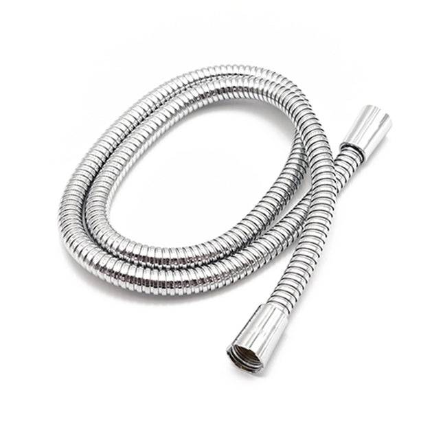 Primaflow Shower Hose Large Bore 1.25 Metre Chrome - KER - High-Pressure Use