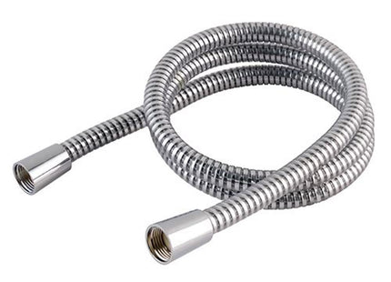 Primaflow Shower Hose Large Bore 1.25 Metre Chrome - KER - High-Pressure Use