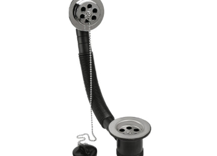 Thomas Dudley 11/2" Bath Combined Waste & Overflow - Metal Plug - PSWWAS368306