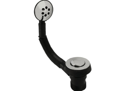 Thomas Dudley 11/2" Bath Combined Waste & Overflow - PSWWAS368182 - Clicker Plug
