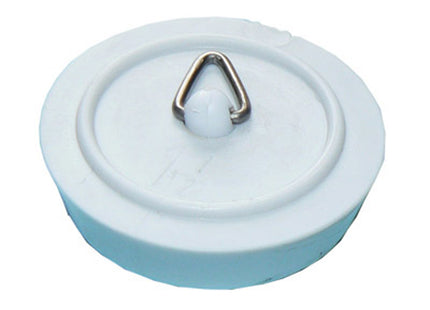 Thomas Dudley Basin Plug 1.1/2" White - PSWPLU367166 - Perfect for Sinks