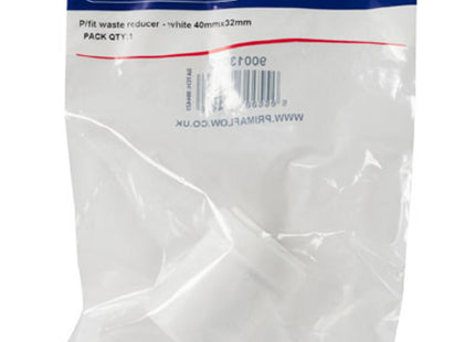 Primaflow PS P/Fit Waste Reducer - White 40mm x 32mm - 90013015