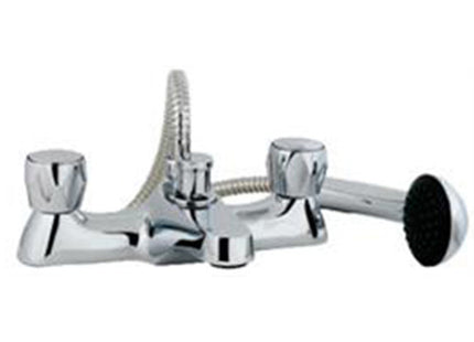 Pro Bath Shower Mixer & Kit - Chrome - 298613CP