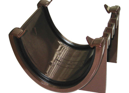 FloPlast Hi-Cap External Stop End Brown - 458145