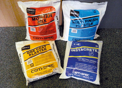 Cem-Spec Mortar Mix Sand & Cement 5Kg - 192581