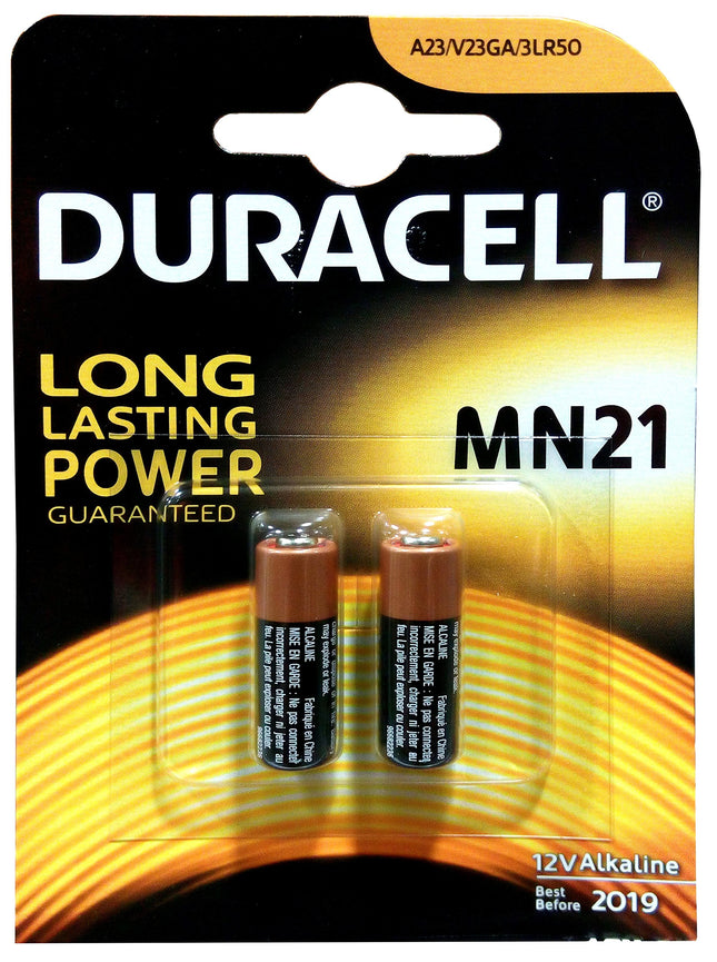 Duracell Alkaline Battery MN21 10 x Pack of 2 (20 Batteries)