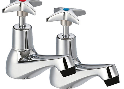 Pro X Top Basin Pillar Taps (Pair)