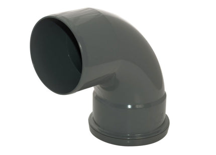 FloPlast 110mm Soil 92.5 degree SKT/Spig Bend - 278715