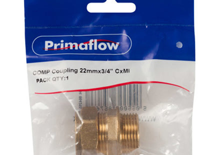 Primaflow Primapack Compression Coupling 22mm x 3/4" - 9CCMI2234
