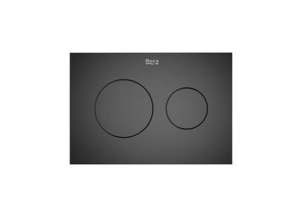 Roca Duplo-S PS3 Flush Plate Titanium Black - A8902233CN - Modern Bathroom Solution