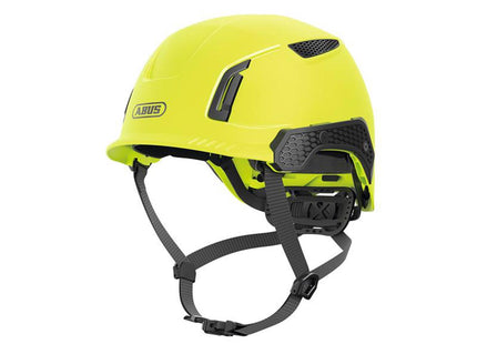 Abus Mechanical Spector Vented Safety Helmet Yellow