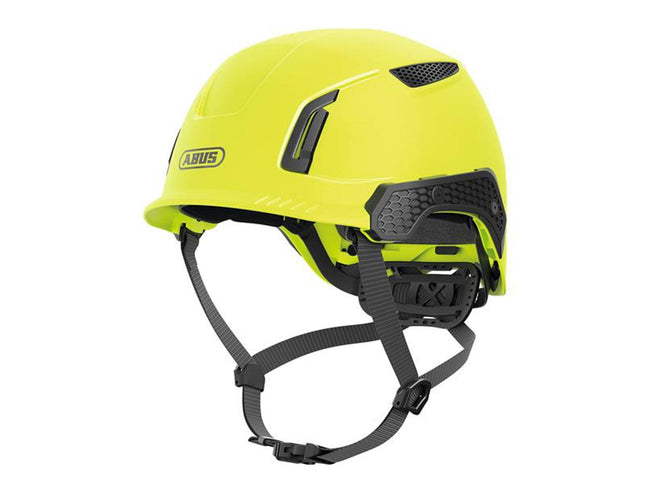 Abus Mechanical Spector Vented Safety Helmet Yellow