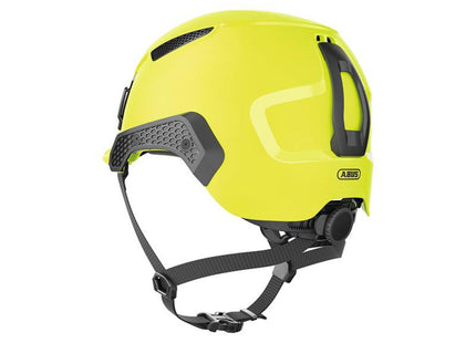 Abus Mechanical Spector Vented Safety Helmet Yellow
