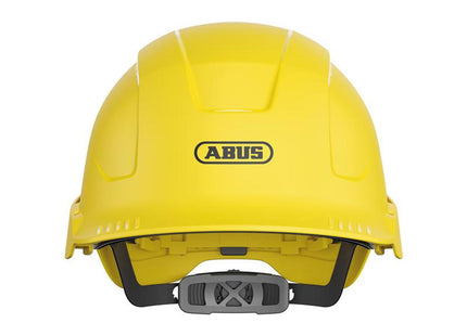 Abus Mechanical Scator-E Non-Vented Safety Helmet Yellow