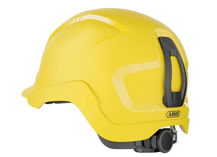 Abus Mechanical Scator-E Non-Vented Safety Helmet Yellow