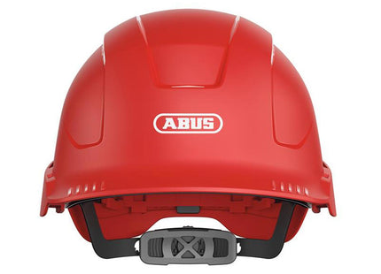 Abus Mechanical Scator-E Non-Vented Safety Helmet Red