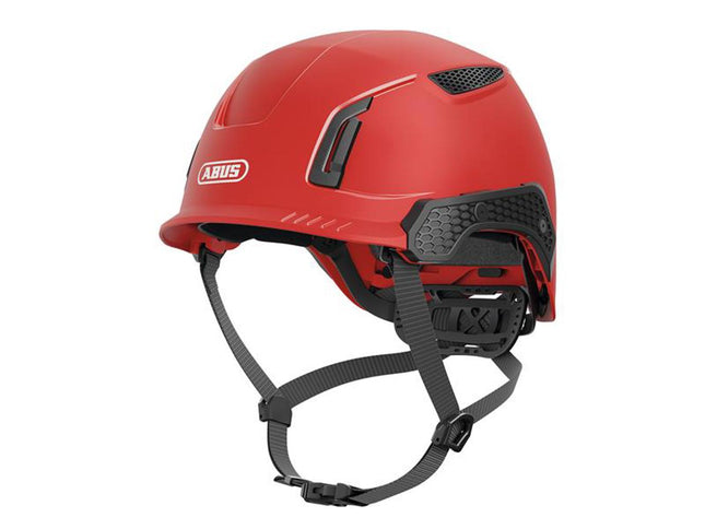 Abus Mechanical Spector Vented Safety Helmet Red