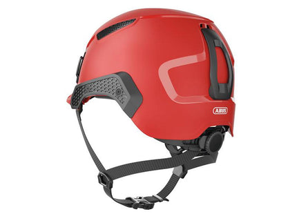 Abus Mechanical Spector Vented Safety Helmet Red