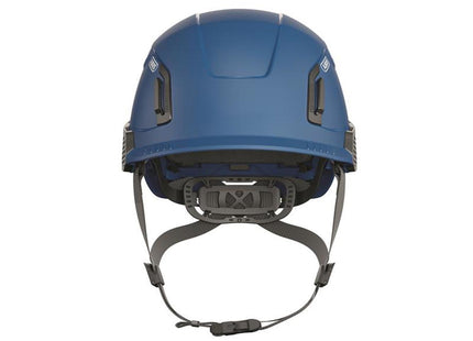 Abus Mechanical Spector-E Non-Vented Safety Helmet Blue