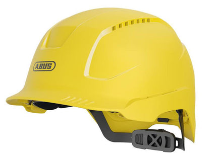 Abus Mechanical Scator Vented Safety Helmet Yellow