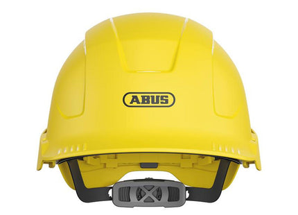 Abus Mechanical Scator Vented Safety Helmet Yellow