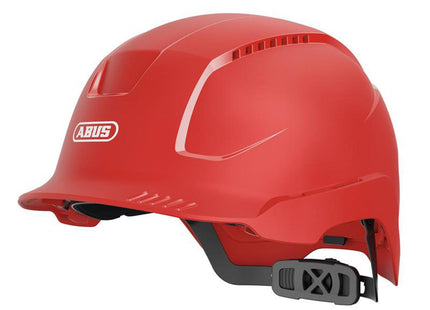 Abus Mechanical Scator Vented Safety Helmet Red