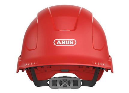 Abus Mechanical Scator Vented Safety Helmet Red