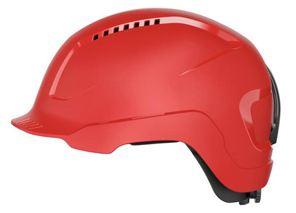 Abus Mechanical Scator Vented Safety Helmet Red