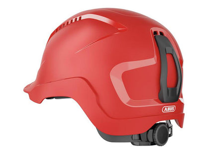 Abus Mechanical Scator Vented Safety Helmet Red
