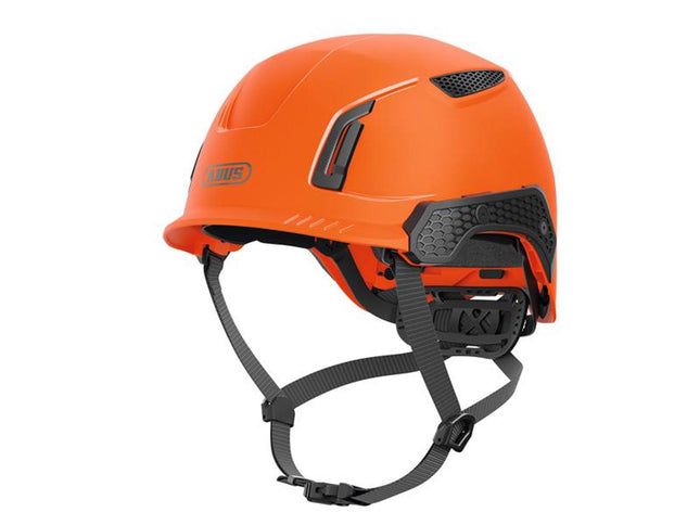 Abus Mechanical Spector Vented Safety Helmet Orange