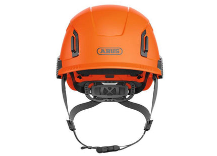 Abus Mechanical Spector Vented Safety Helmet Orange