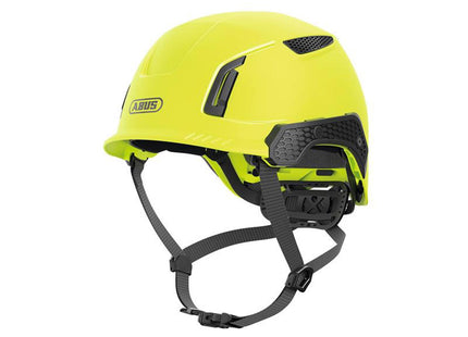 Abus Mechanical Spector-E Non-Vented Safety Helmet Yellow