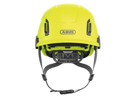 Abus Mechanical Spector-E Non-Vented Safety Helmet Yellow