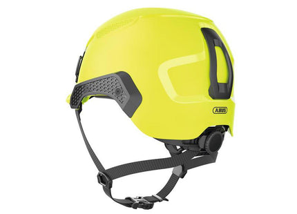 Abus Mechanical Spector-E Non-Vented Safety Helmet Yellow
