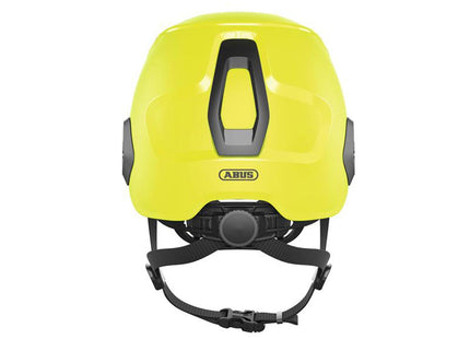 Abus Mechanical Spector-E Non-Vented Safety Helmet Yellow