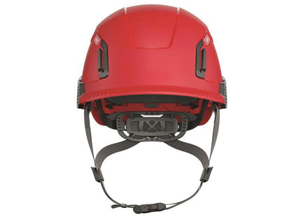 Abus Mechanical Spector-E Non-Vented Safety Helmet Red