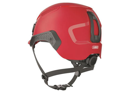 Abus Mechanical Spector-E Non-Vented Safety Helmet Red