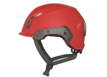 Abus Mechanical Spector-E Non-Vented Safety Helmet Red