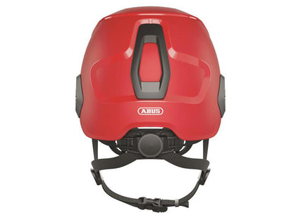 Abus Mechanical Spector-E Non-Vented Safety Helmet Red
