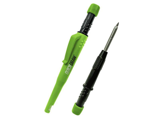 Advent Green Quickdraw Automatic Trade Pencil - 2.8 mm Lead - QDAPG - Great for Marking