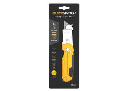 Advent QuickSwitch Folding Knife - Utility Knife, Scraper - QSK